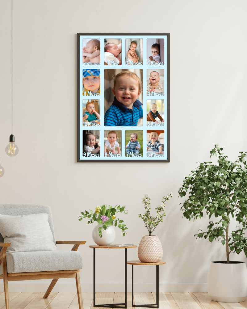 Quadro - Mêsversário do Meu Coração
