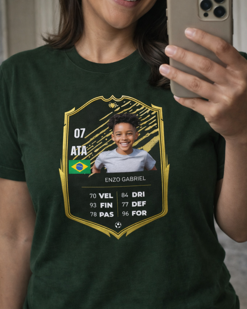 Camiseta Card Icons Legend - Copa do Mundo 2026