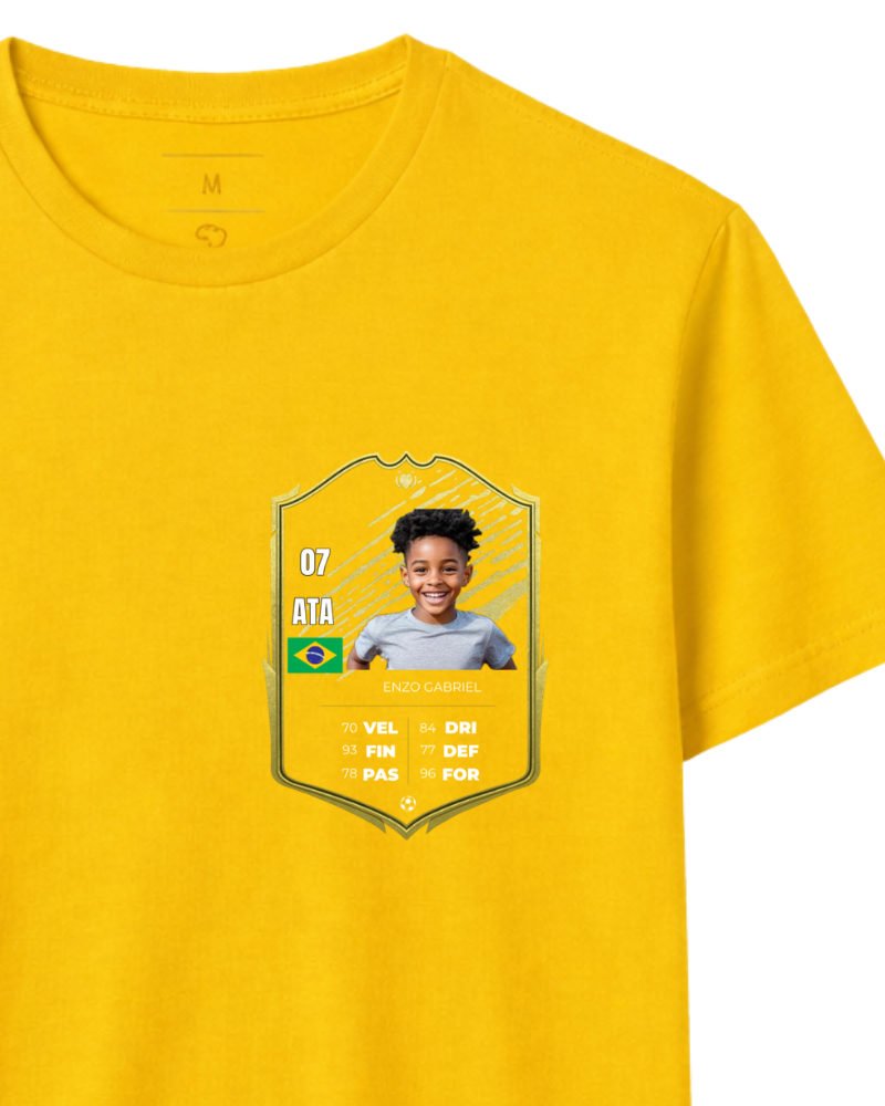 Camiseta Card Icons Legend - Copa do Mundo 2026