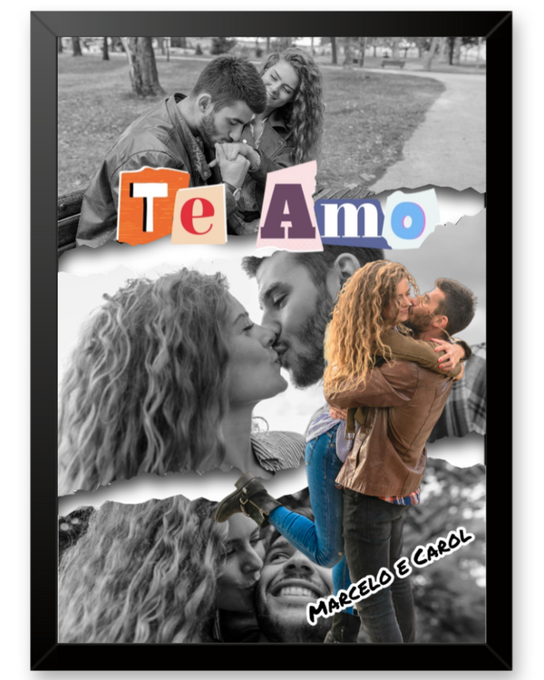 Quadro - Recortes do Nosso Amor