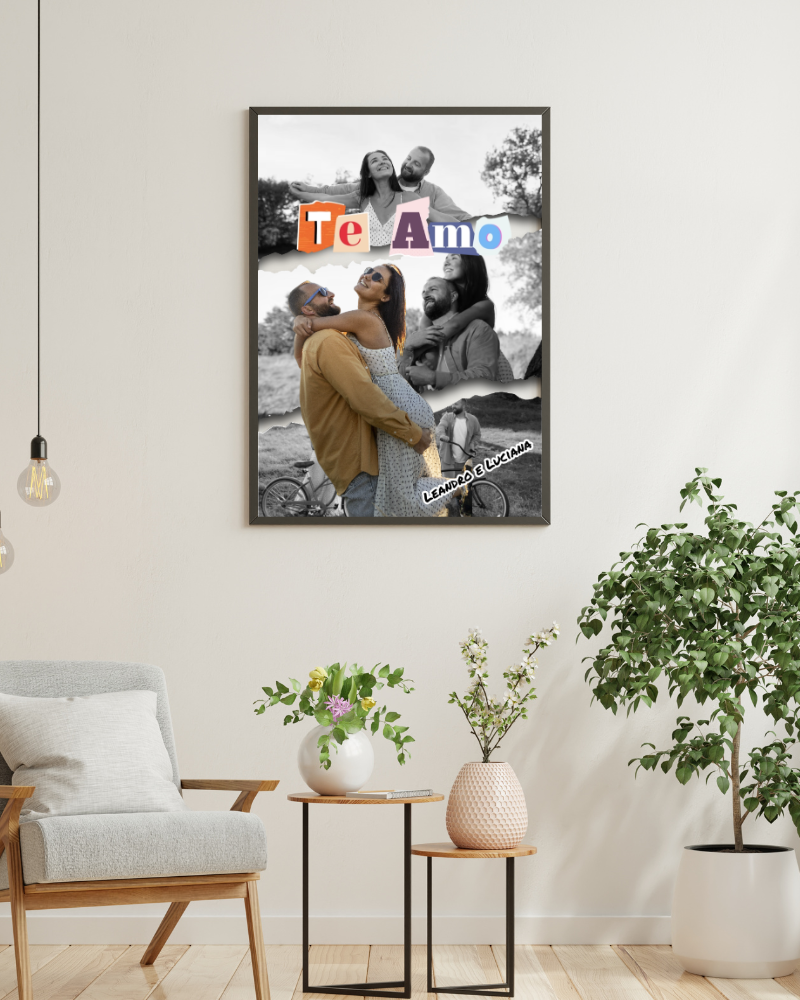 Quadro - Recortes do Nosso Amor