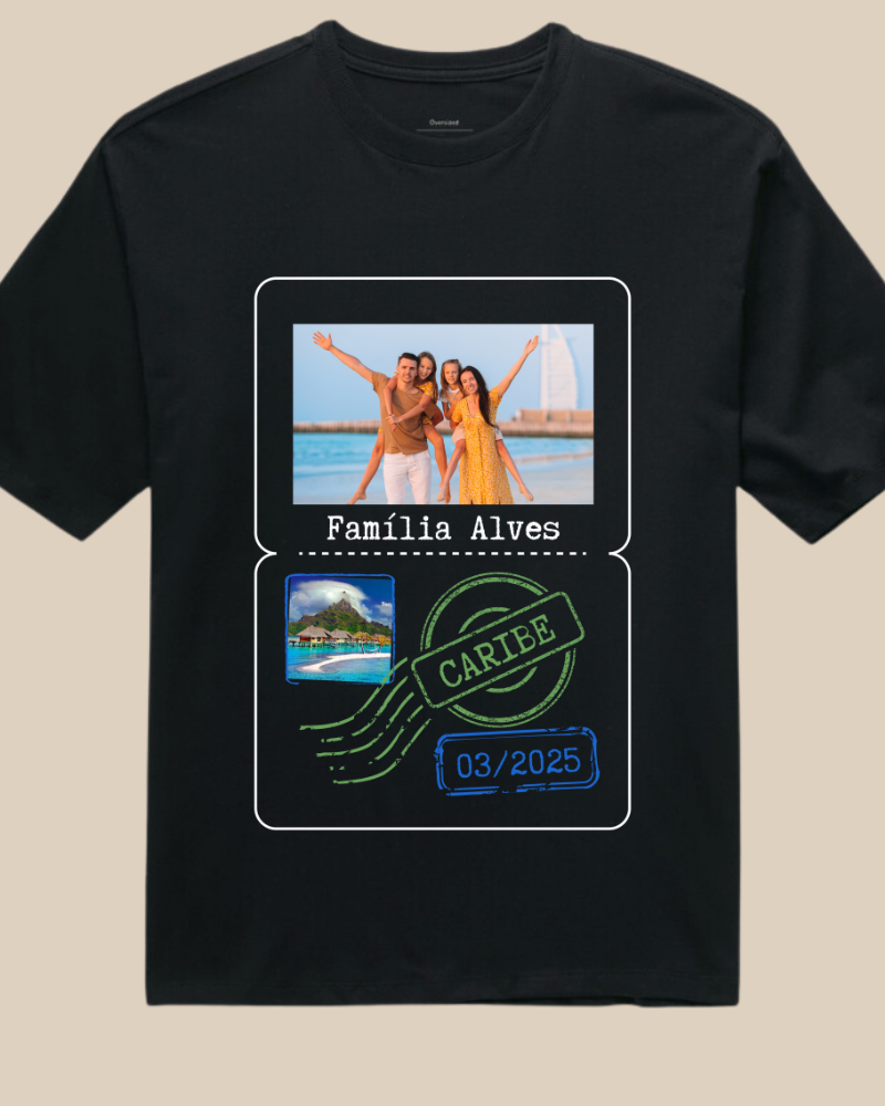 Passaporte Carimbado - Oversized