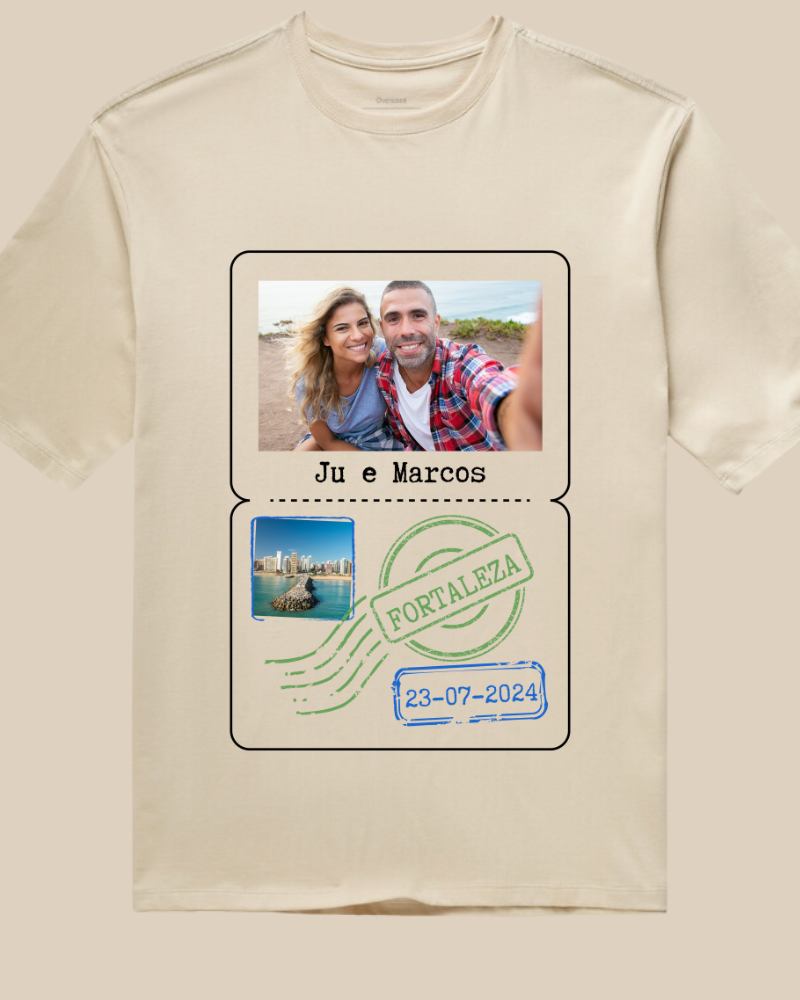 Passaporte Carimbado - Oversized