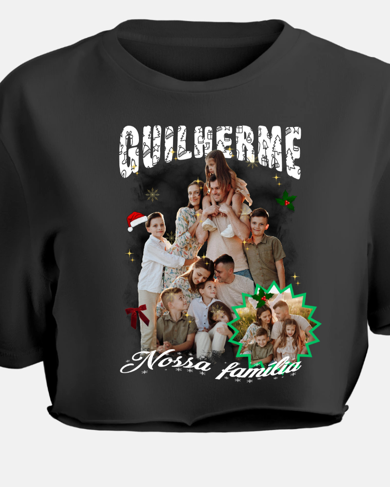 Bootleg de Natal 2025 - Cropped e Regata