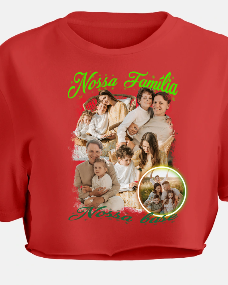 Bootleg de Natal 2025 - Cropped e Regata