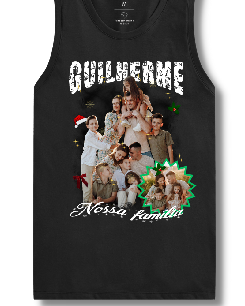 Bootleg de Natal 2025 - Cropped e Regata