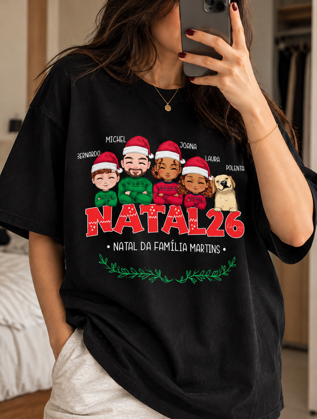 Familia Natalina - Oversized