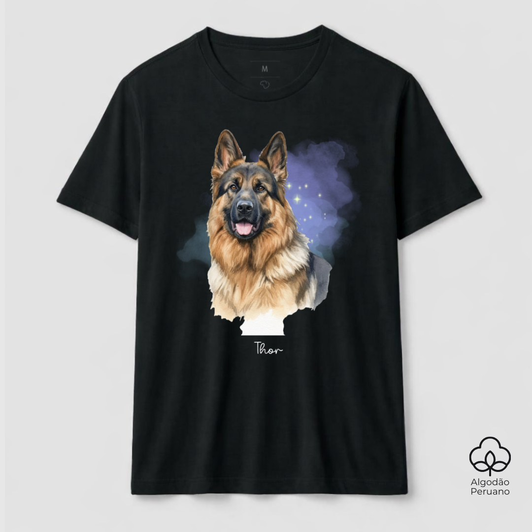 Aquarela do Meu Pet - Algodão Peruano