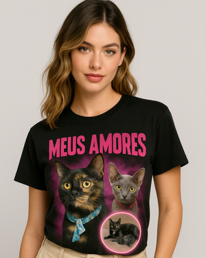 Camiseta Meu Crush 2.0 Bootleg Aphago Presente Pais Namorados