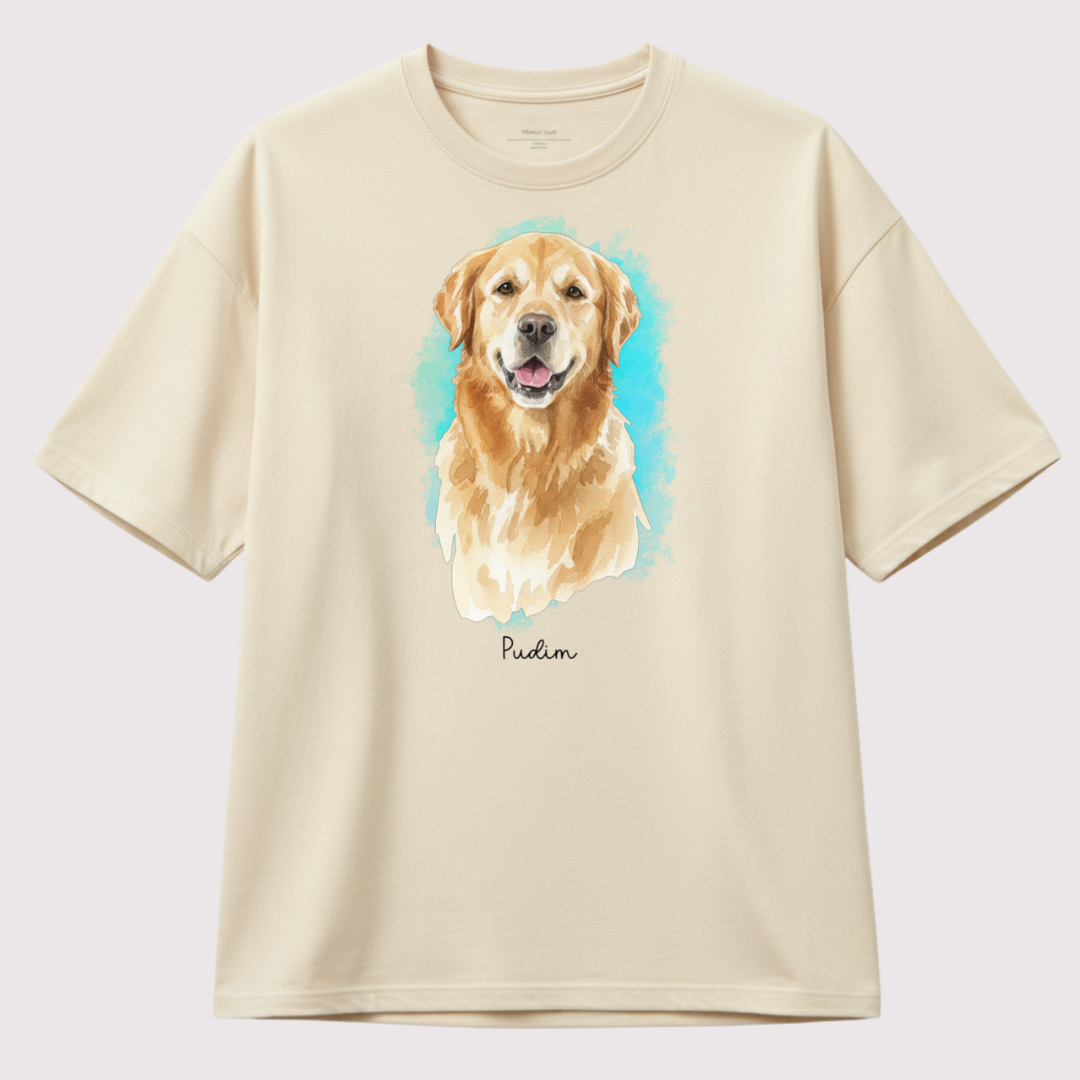 Aquarela do Meu Pet - Oversized