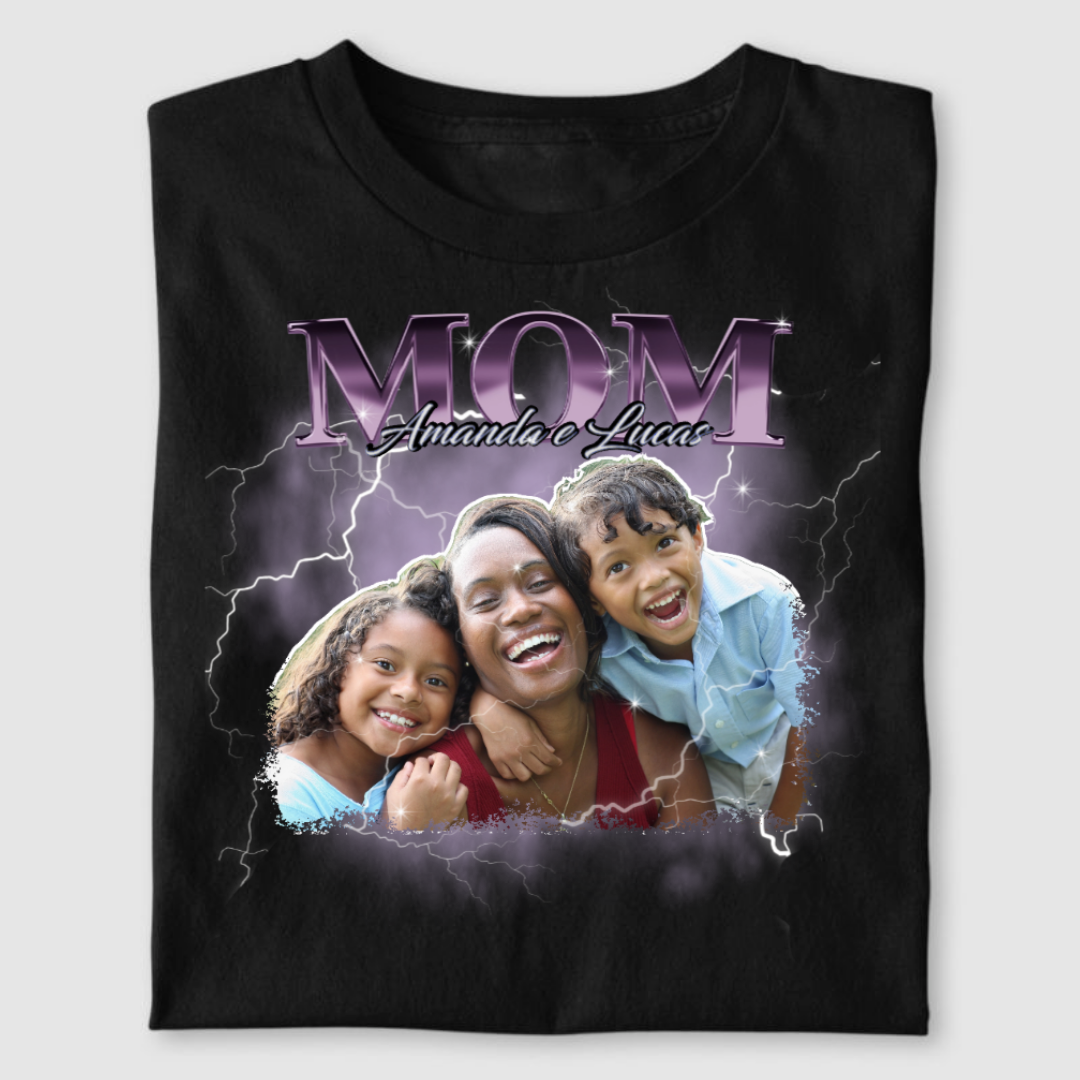 Camiseta Mom Bootleg