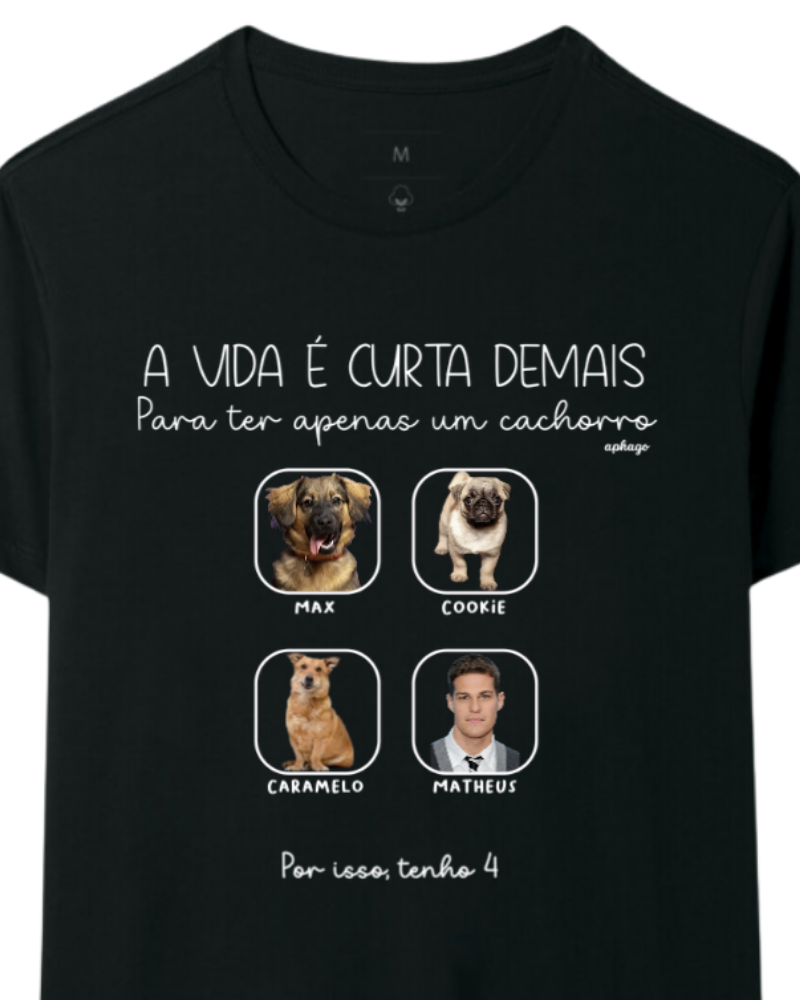 A vida é muito curta para ter apenas um pet