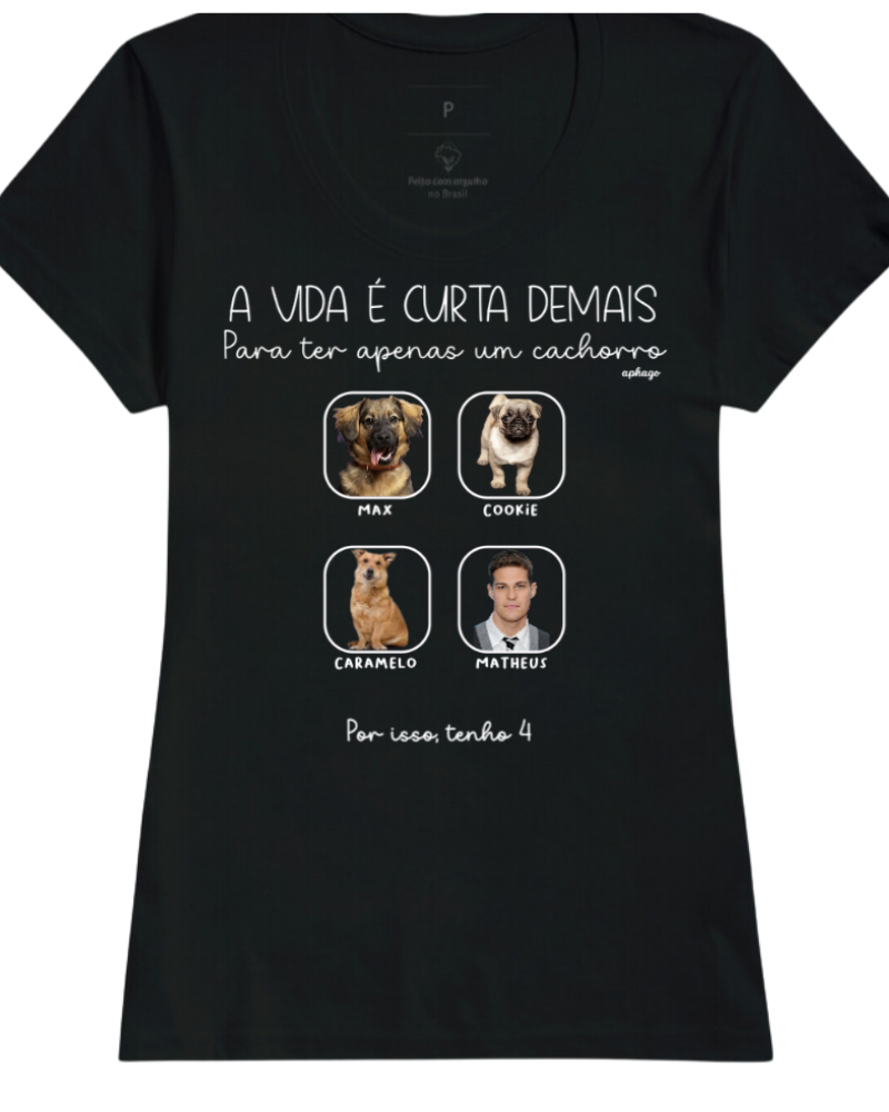 A vida é muito curta para ter apenas um pet
