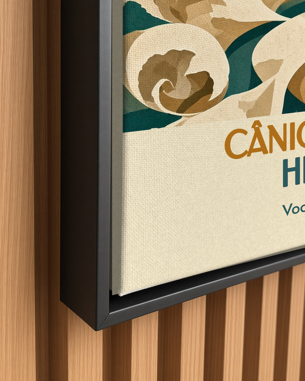 Quadro personalizado Lugares do meu Gato – Cânion do Papel Higiênico em canvas (tela sem vidro) – mockup 1