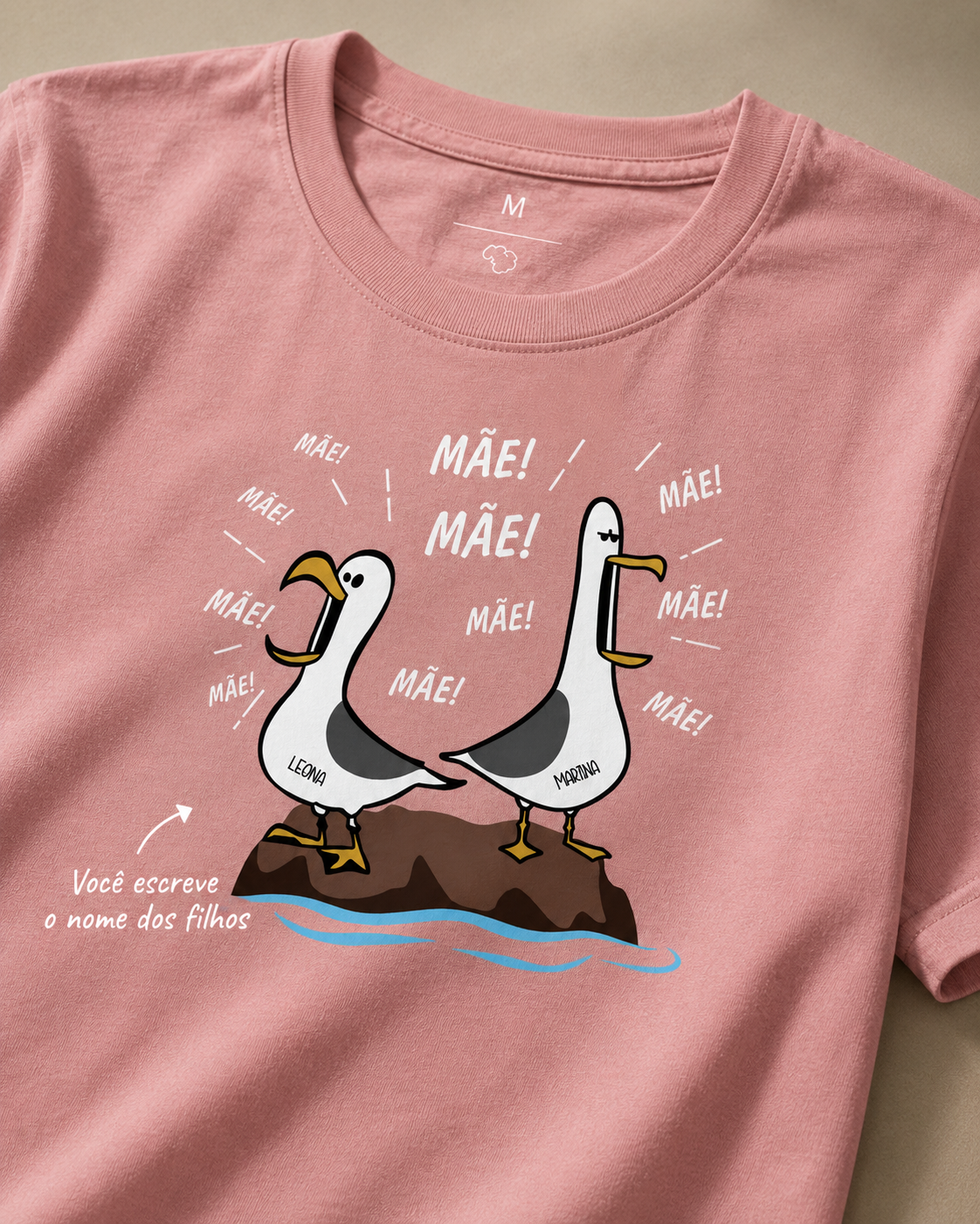 Camiseta Mãe Mãe Mãe