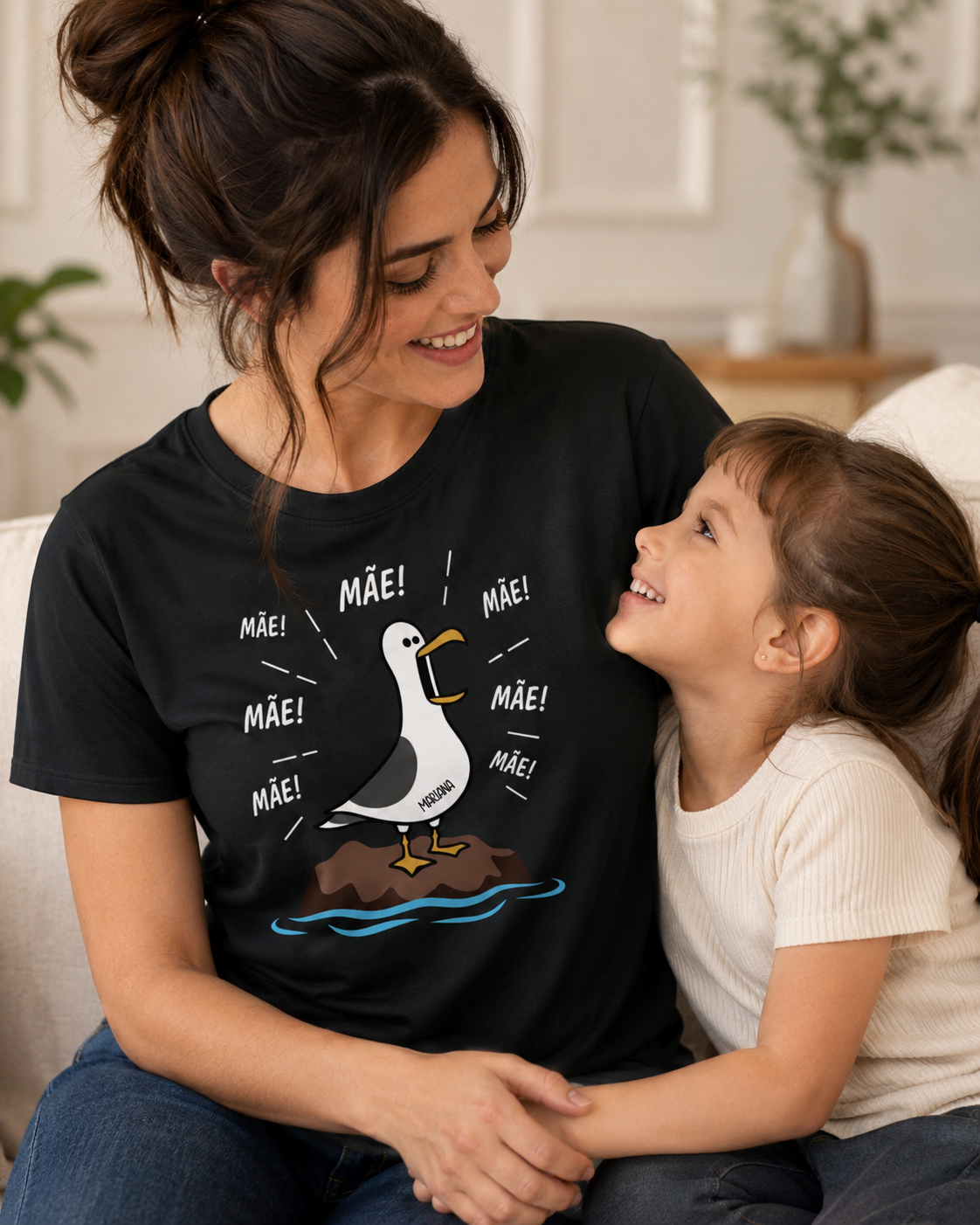 Camiseta Mãe Mãe Mãe