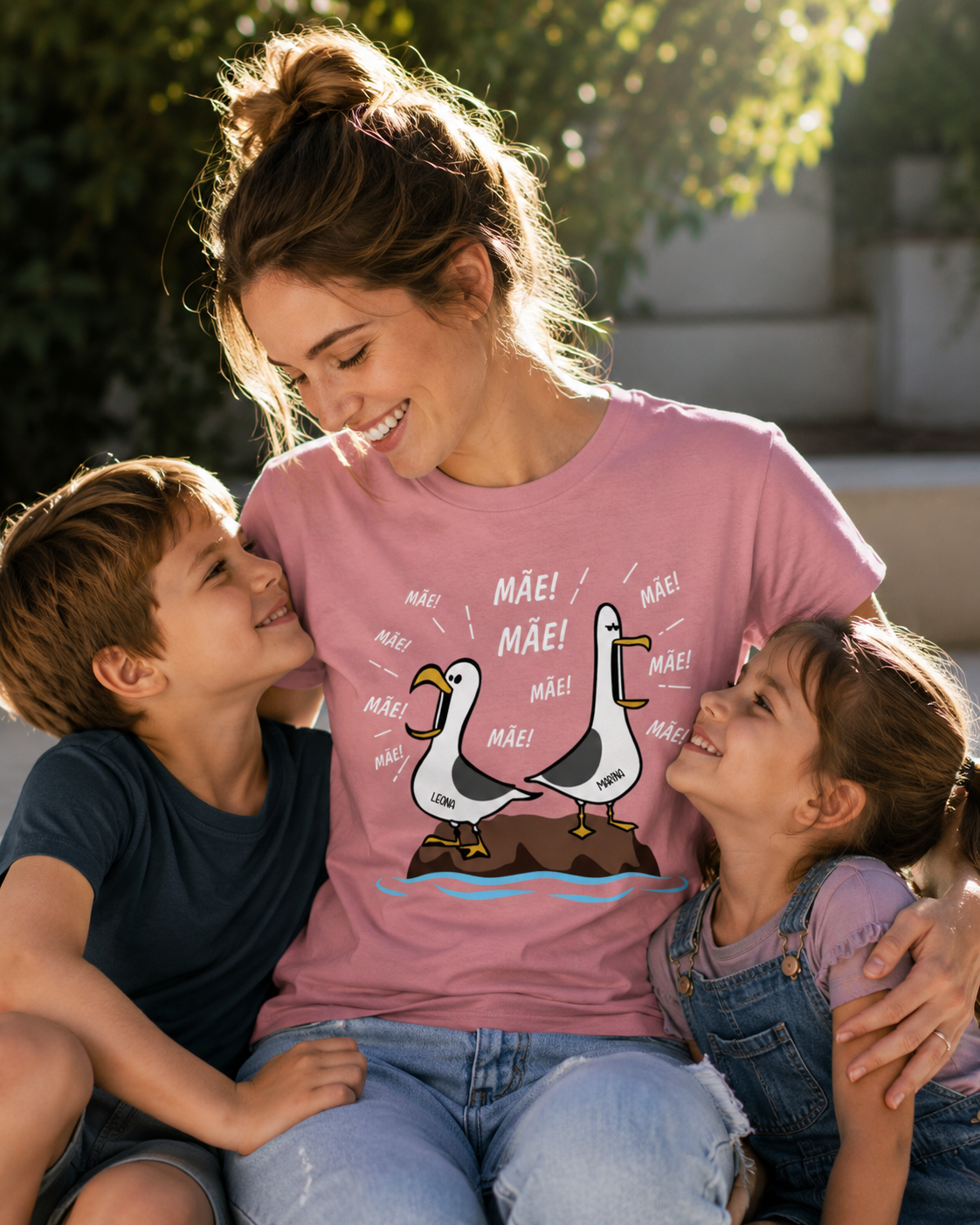 Camiseta Mãe Mãe Mãe