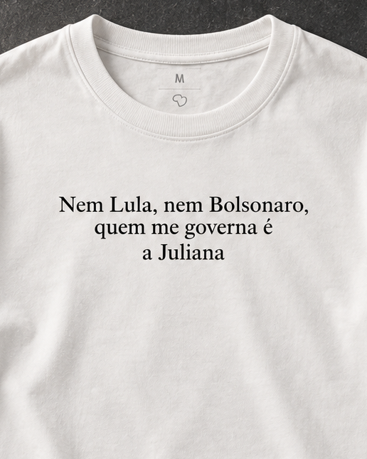 Nem Lula Nem Bolsonaro - Camiseta 01
