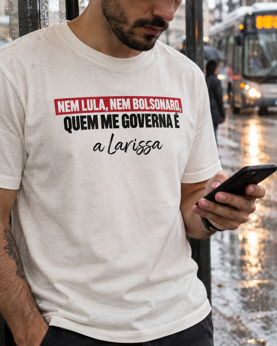 Nem Lula Nem Bolsonaro - Camiseta 02