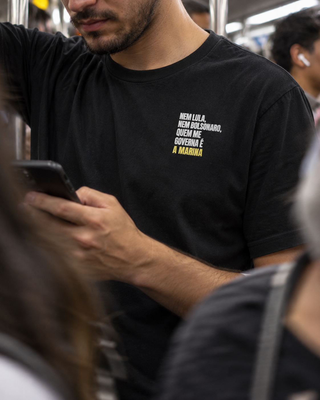 Nem Lula Nem Bolsonaro - Camiseta 03