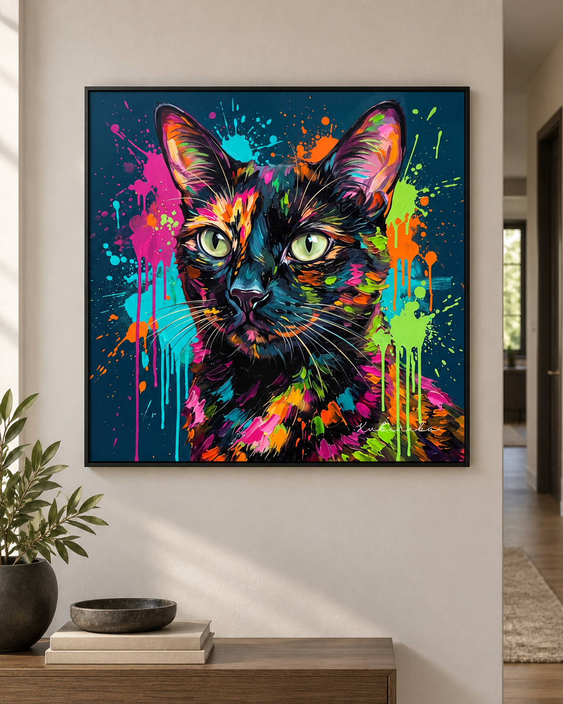 Obra de Arte Amor em Cores