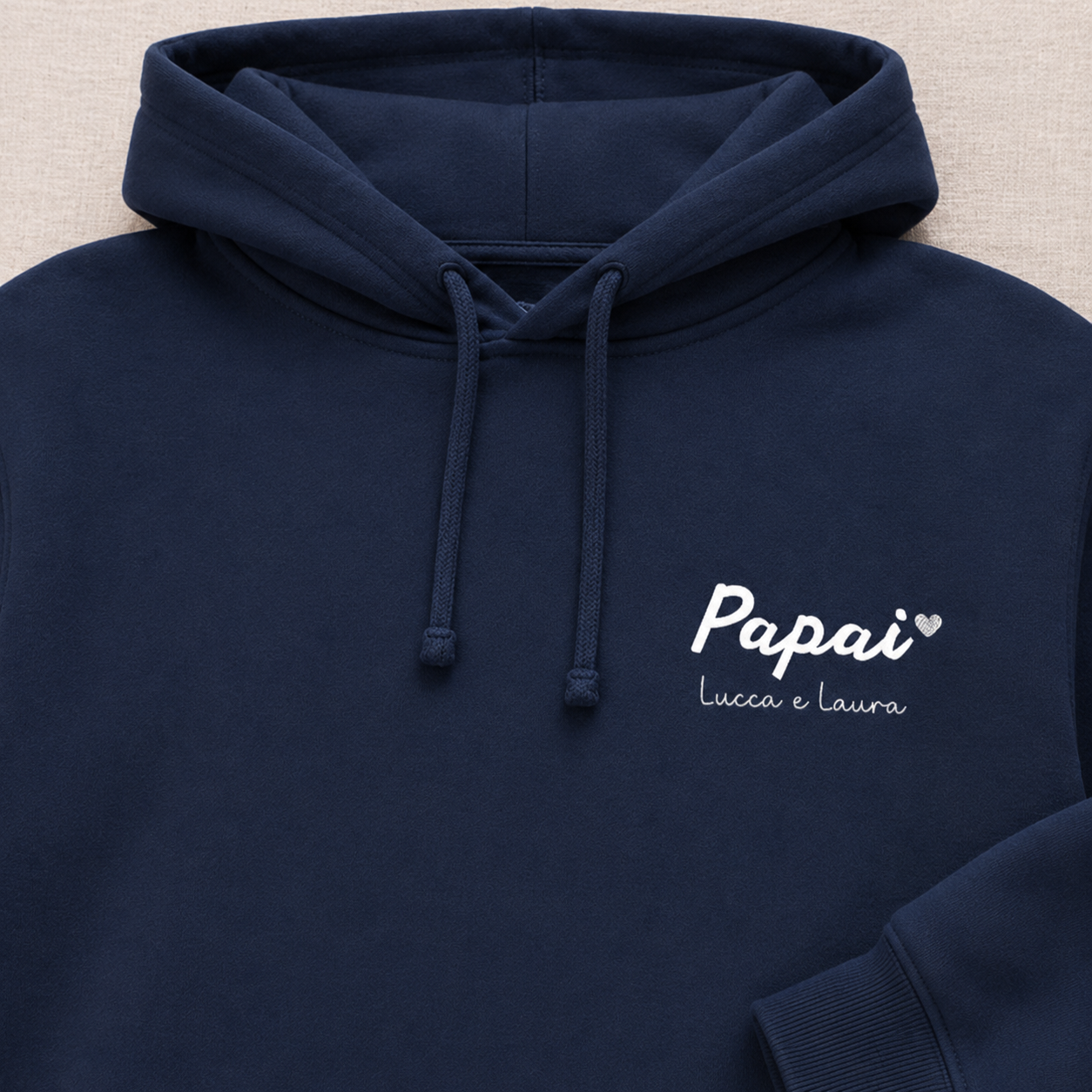 Moletom Papai Minimalista (com nomes)