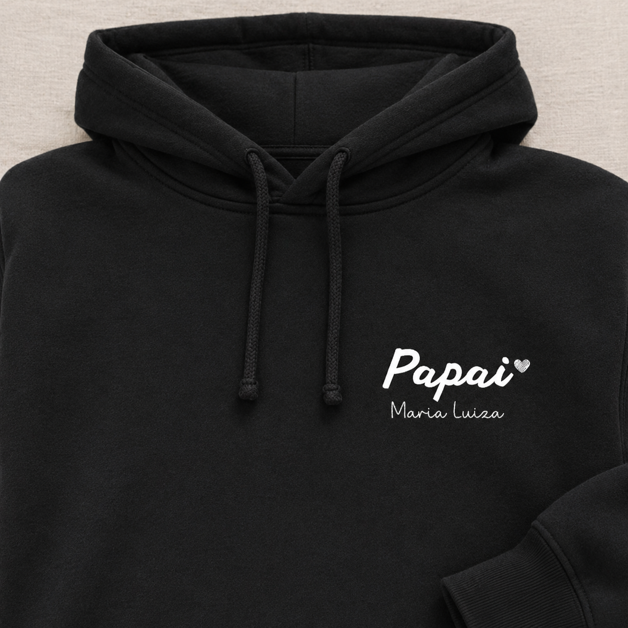 Moletom Papai Minimalista (com nomes)