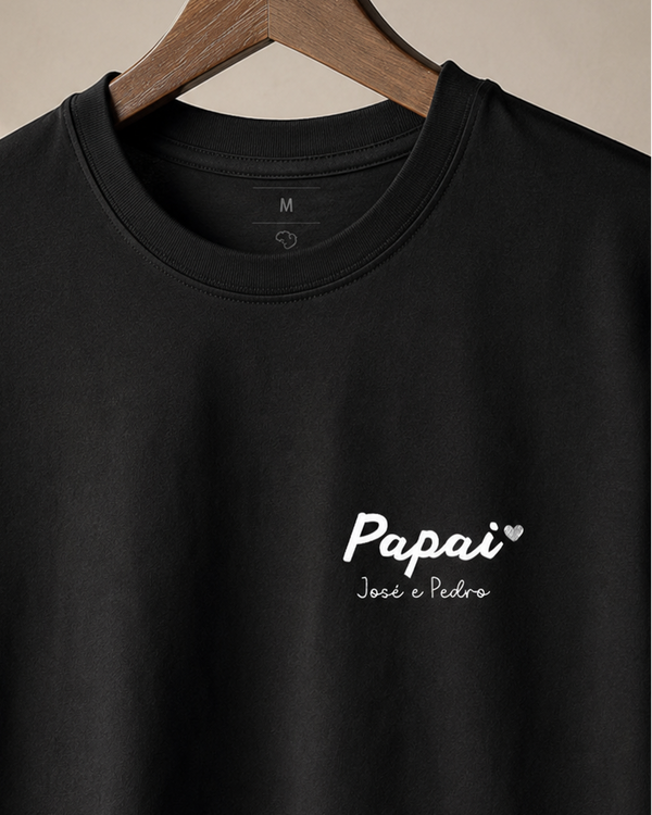 Camiseta Papai Minimalista