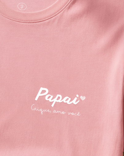 Camiseta Papai Minimalista