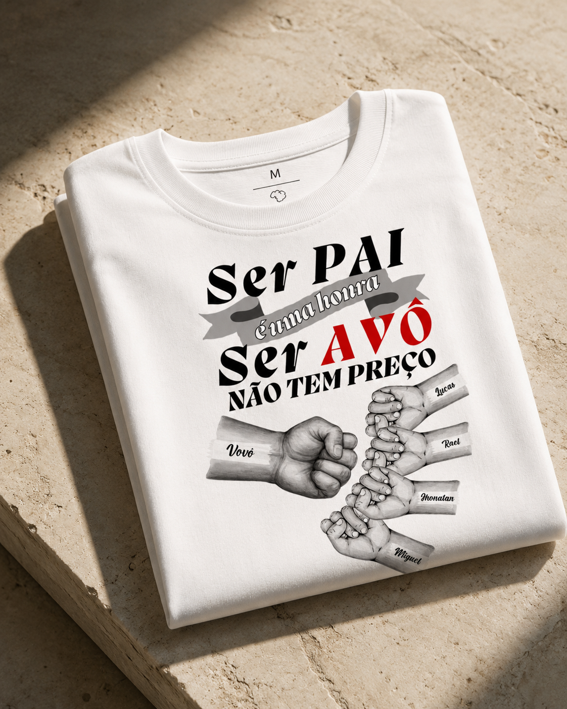 Ser Avô Não Tem Preço - Algodão Peruano