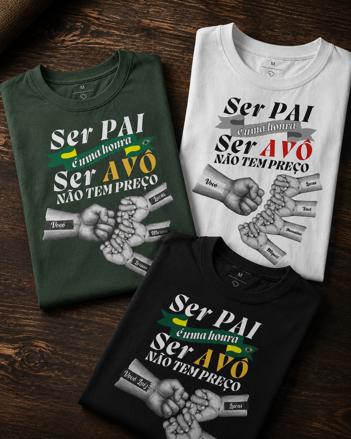 Ser Avô Não Tem Preço - Algodão Peruano