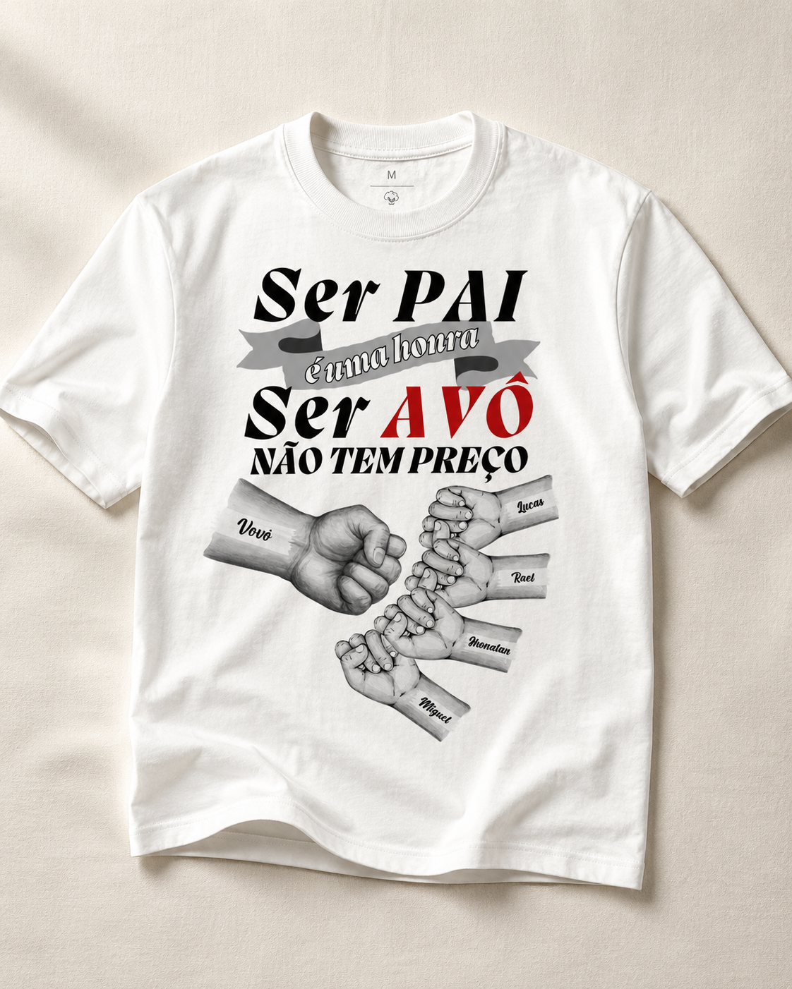 Ser Avô Não Tem Preço - Algodão Peruano