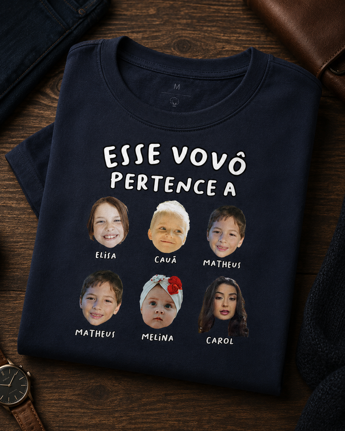 Esse vovô pertence a (e papai)