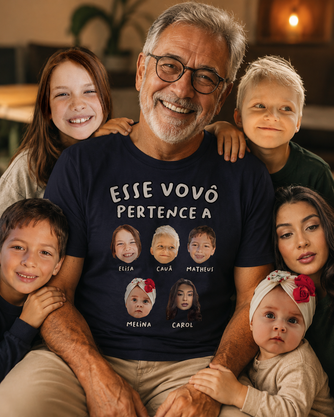 Esse vovô pertence a (e papai)