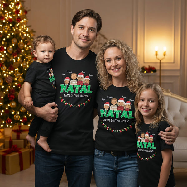 Família Natalina -  Body