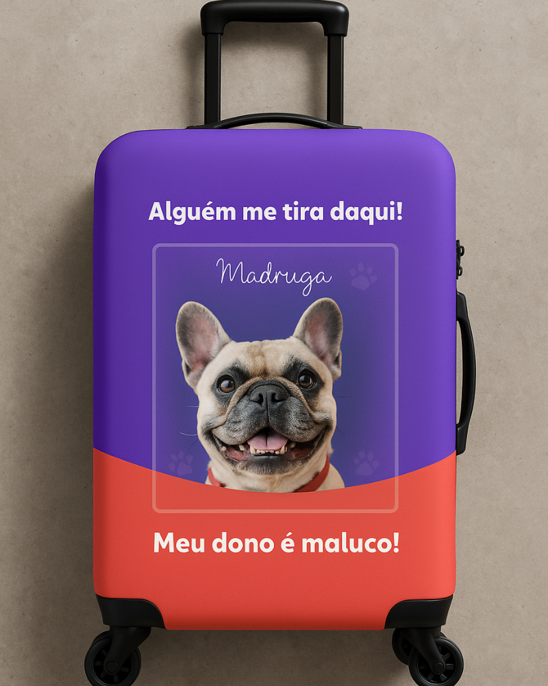 Sua Própria Arte (com QRCode) - Capa de Mala