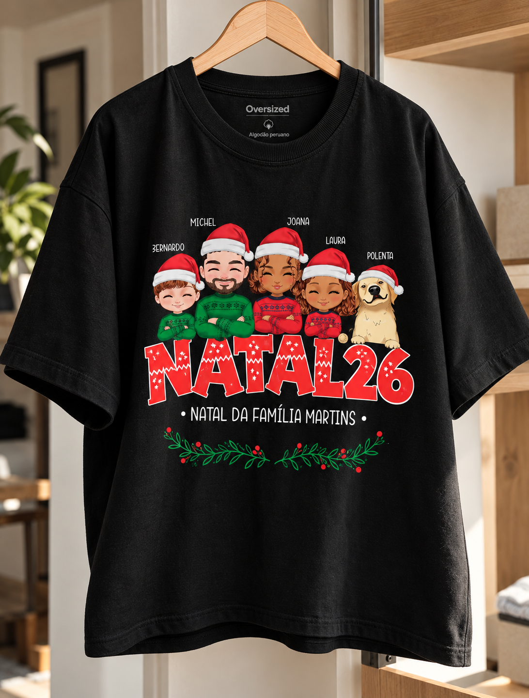 Familia Natalina - Oversized