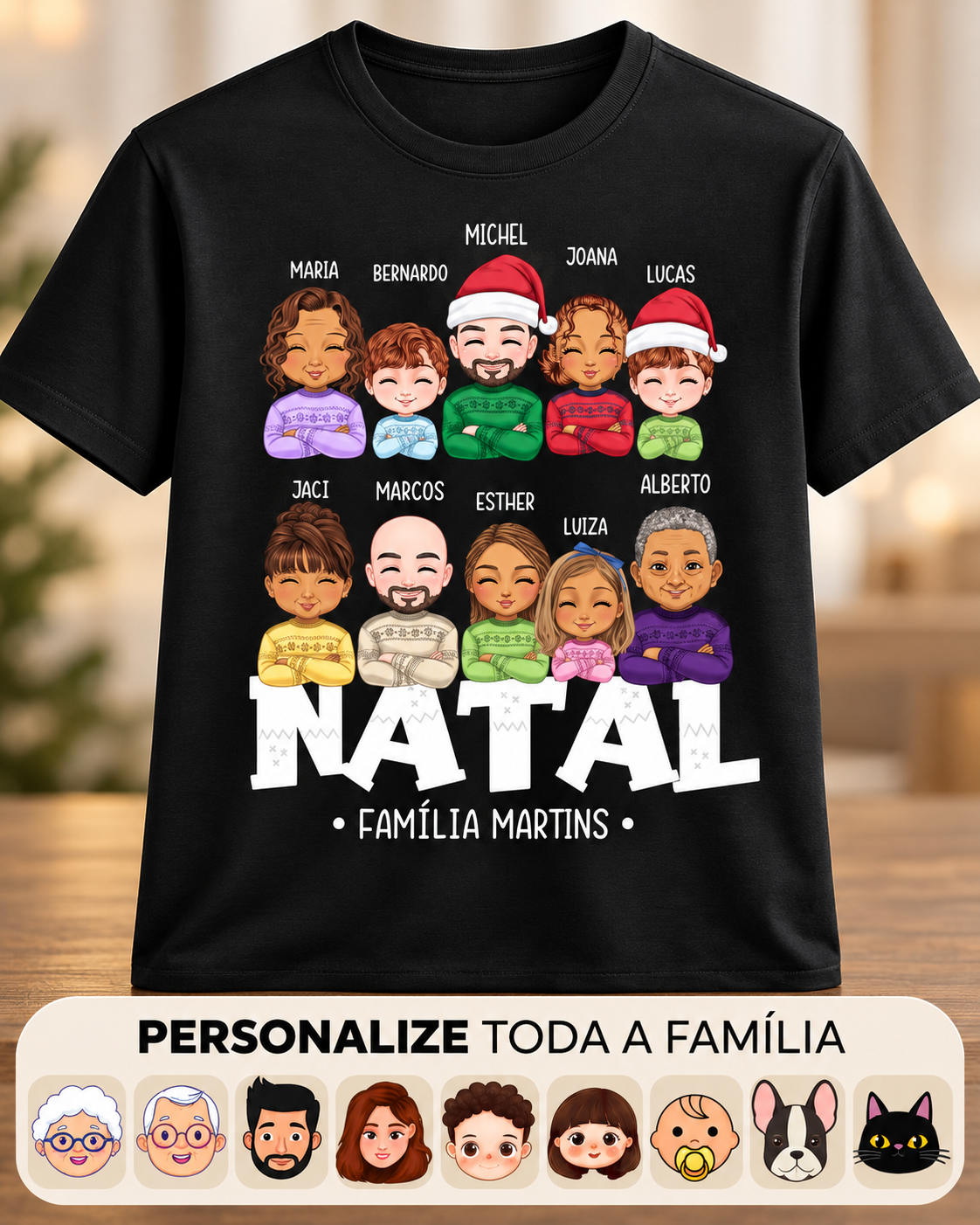 Família Natalina (7-10 Pessoas)
