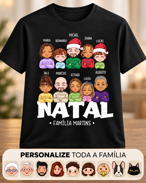 Família Natalina (7-10 Pessoas)