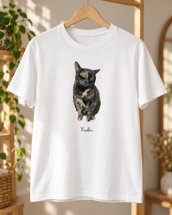 Camiseta Aquarela do Meu Pet