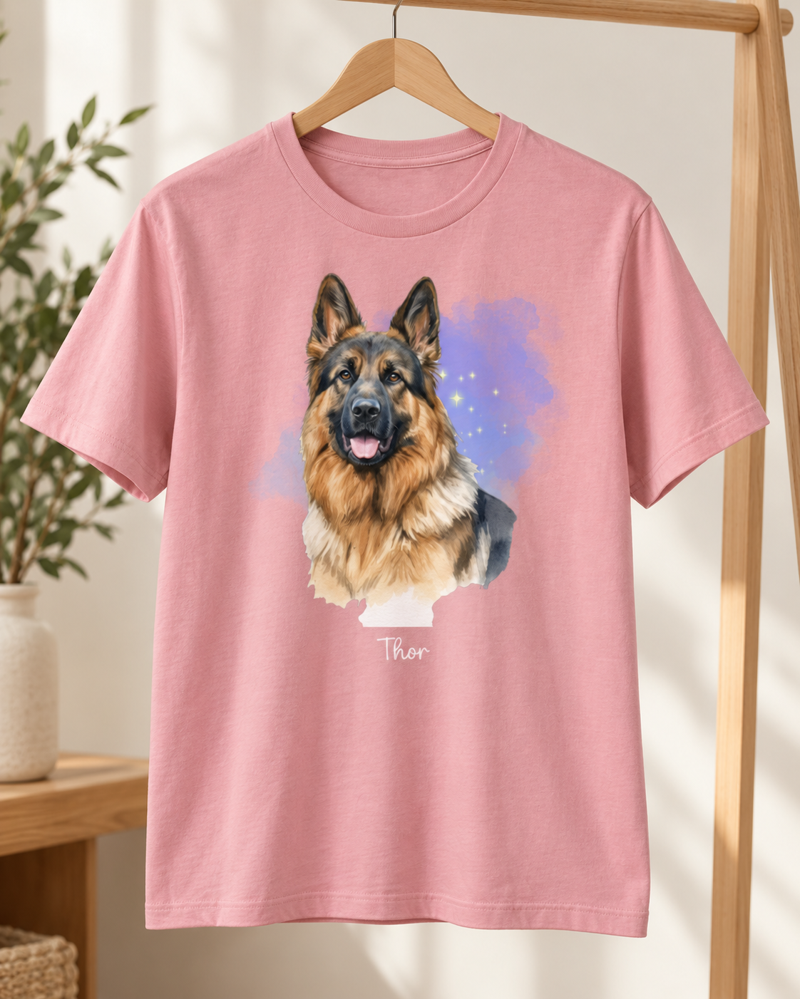 Camiseta Aquarela do Meu Pet
