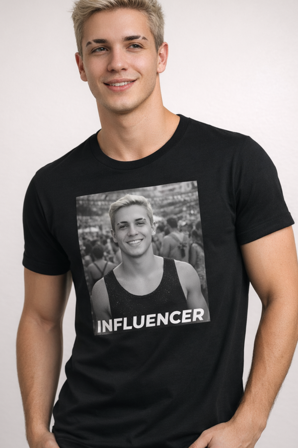 Influencer Sua Foto - Camiseta