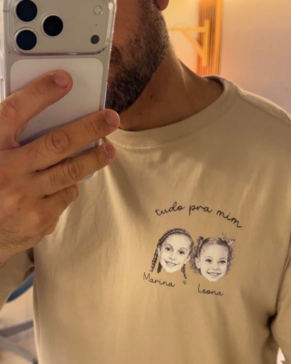 Camiseta Minhas Obras de Arte - Até 4 Pessoas