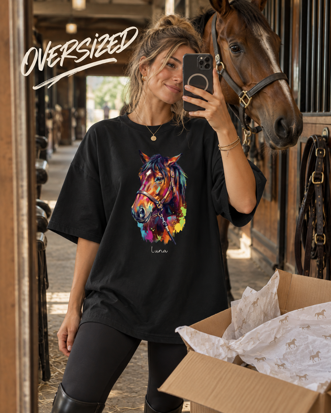 Colors of Freedom - Behorse - Oversized
