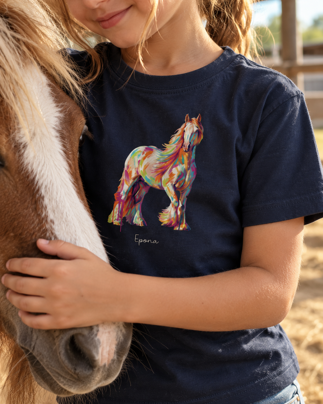 Colors of Freedom - Behorse - Camiseta infantil