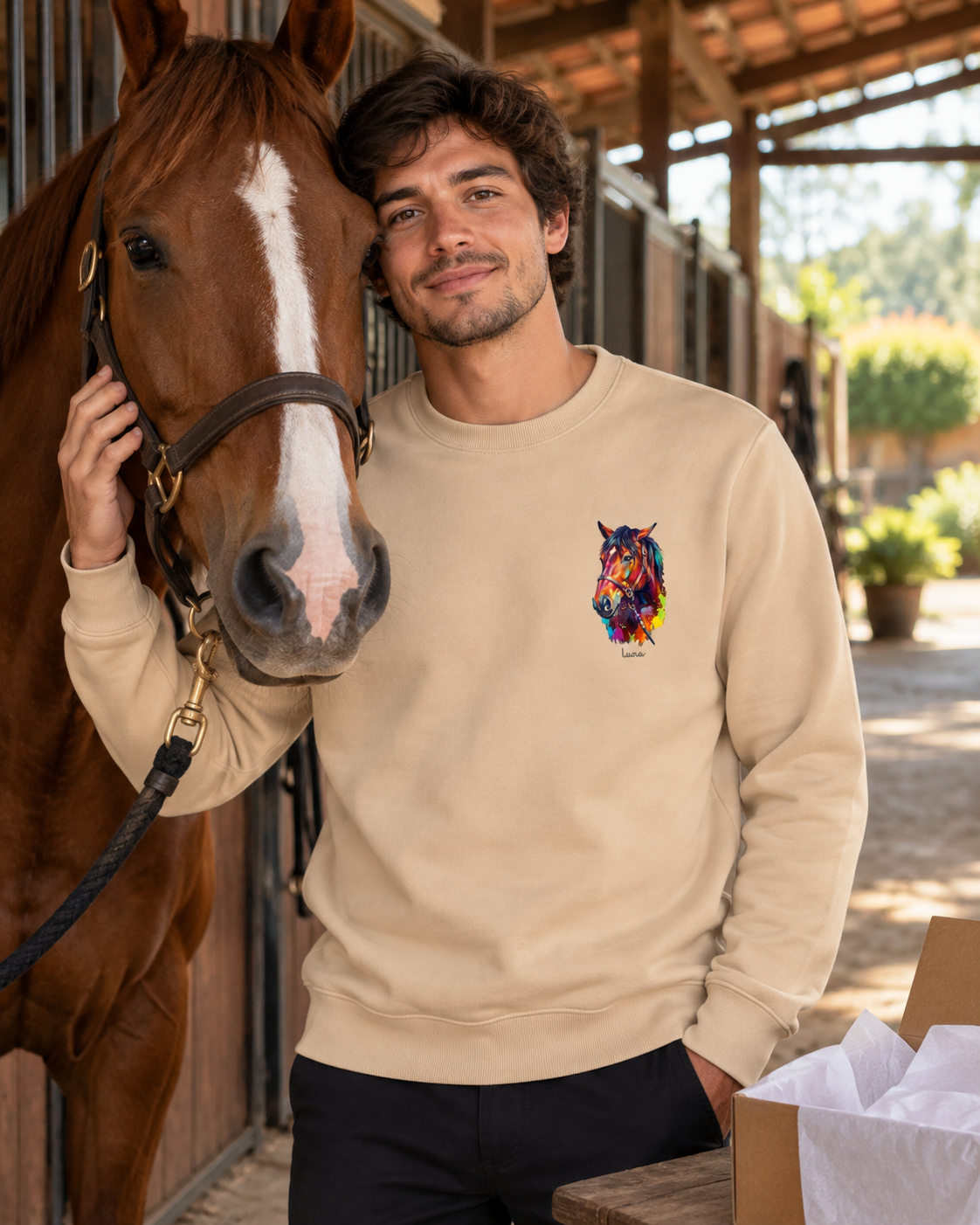 Colors of Freedom - Behorse - Suéter