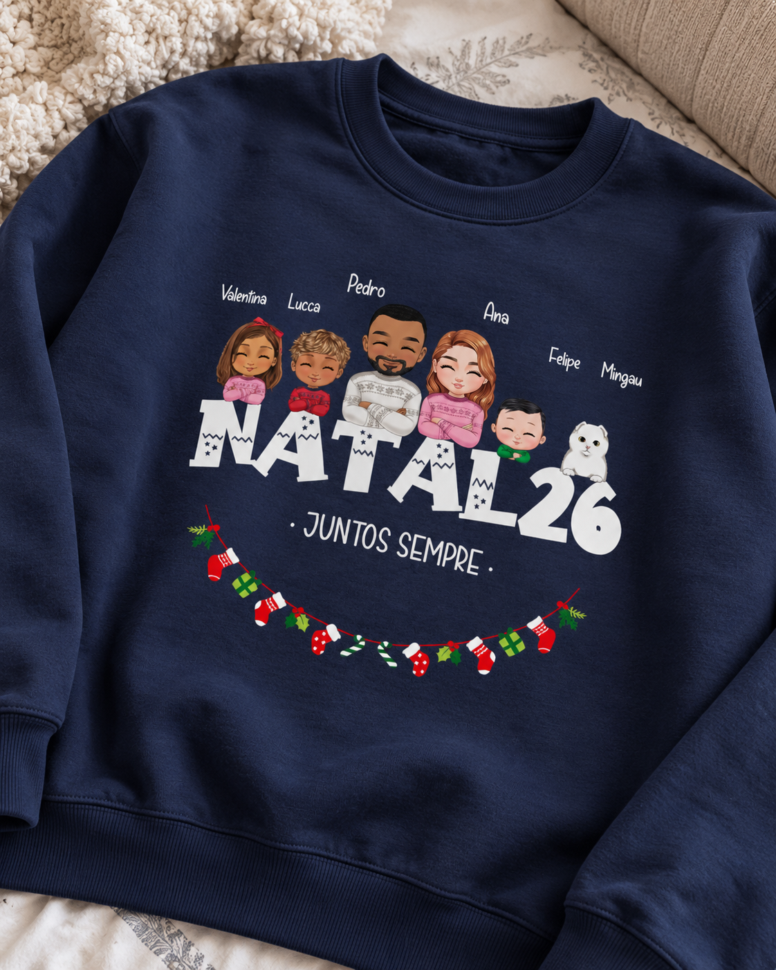 Família Natalina - Moletom