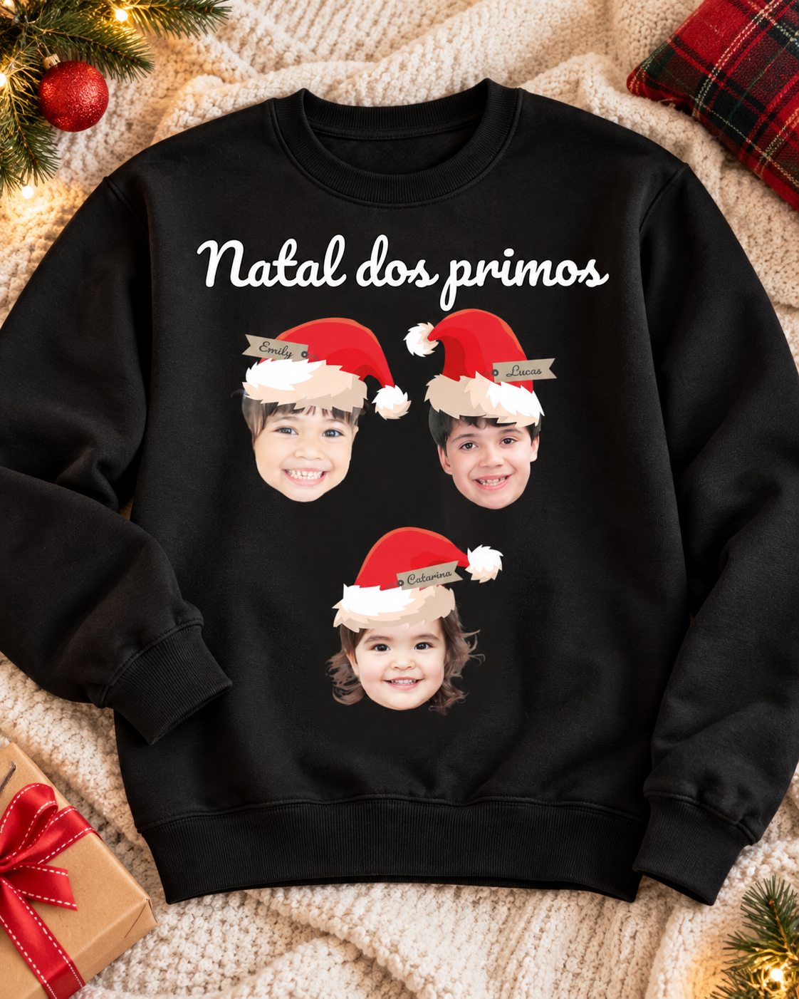 O Melhor Natal é Com Eles - Moletom