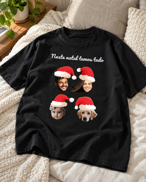 O melhor natal é com eles - Oversized