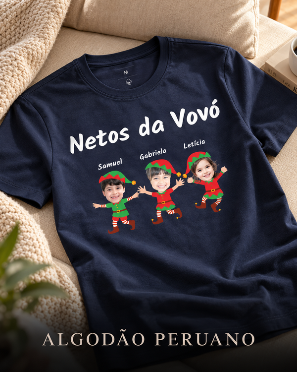 Natal Com Quem Mais Importa - Algodão Peruano